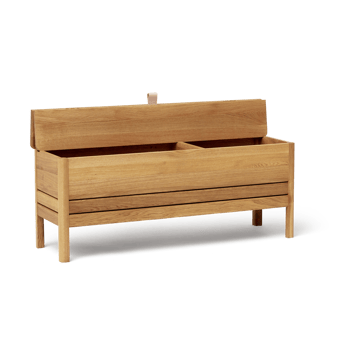 A Line opbevaringsbænk 111 cm - Eg - Form & Refine