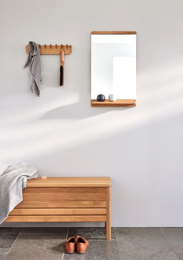 A Line opbevaringsbænk 111 cm - Eg - Form & Refine