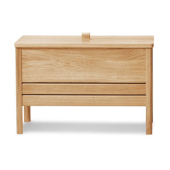 A Line opbevaringsbænk 68 cm - Eg - Form & Refine