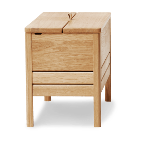 A Line opbevaringsbænk 68 cm, Eg Form & Refine