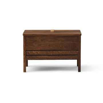 A Line opbevaringsbænk 68 cm - Røget eg - Form & Refine