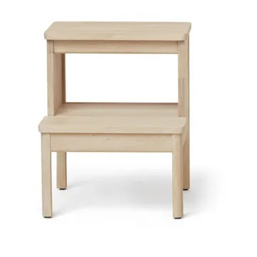 A line rund trinskammel - Hvid eg, Ø38x47,5 cm - Form & Refine