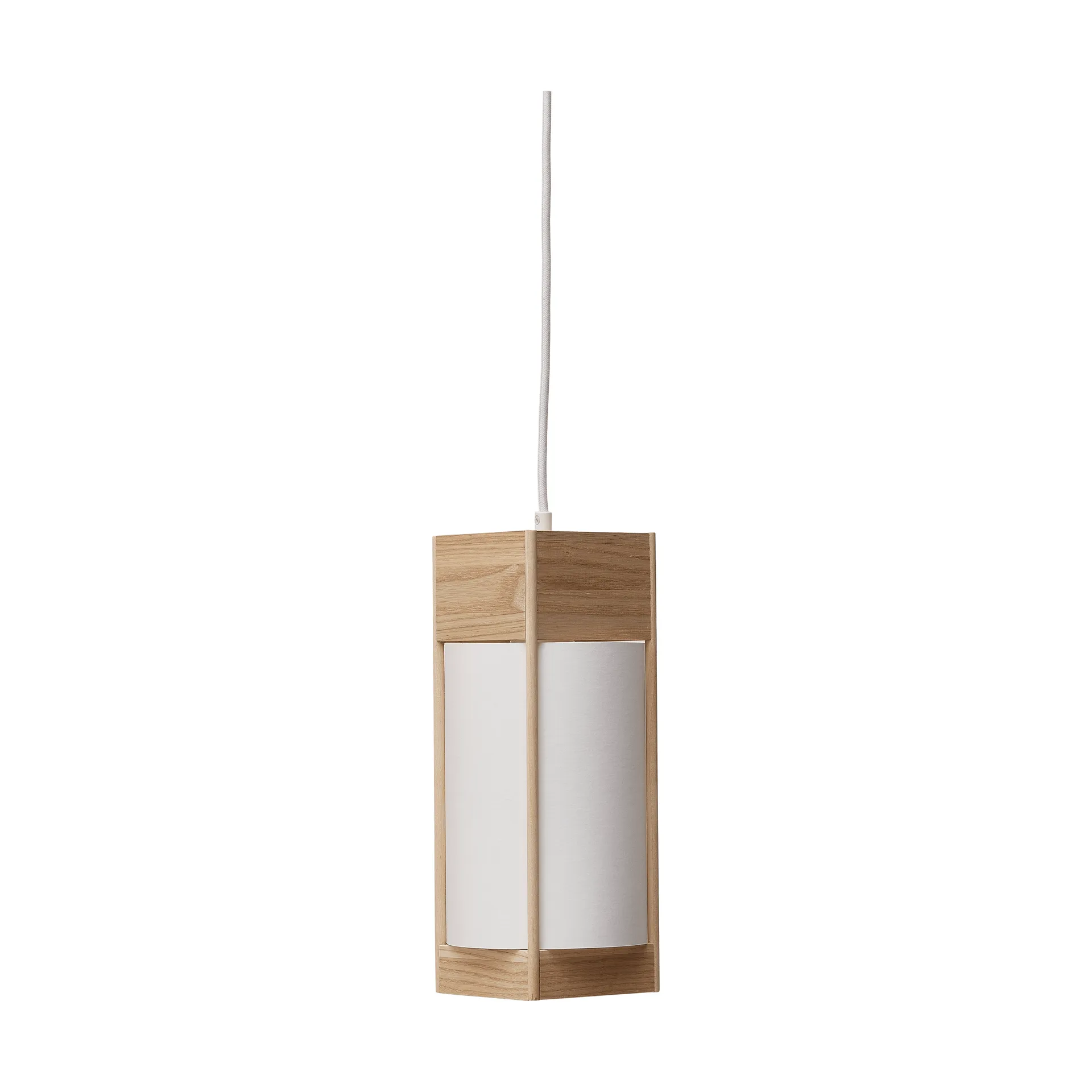 Andon pendelampe, Ask, lille Form & Refine