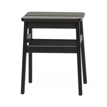 Angle Standard rund skammel 45 cm - Black, Ø32x46 cm - Form & Refine