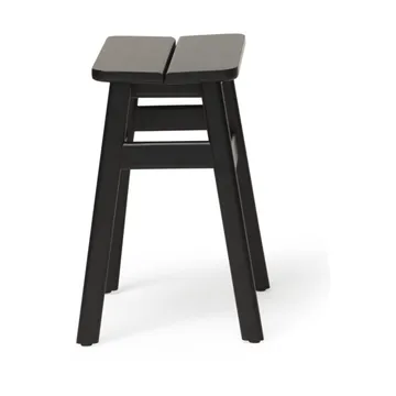 Angle Standard rund skammel 45 cm - Black, Ø32x46 cm - Form & Refine