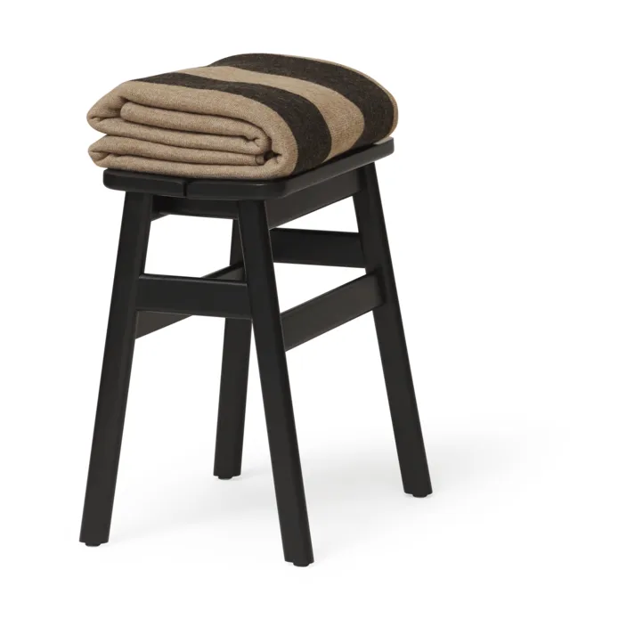 Angle Standard rund skammel 45 cm, Black, Ø32x46 cm Form & Refine