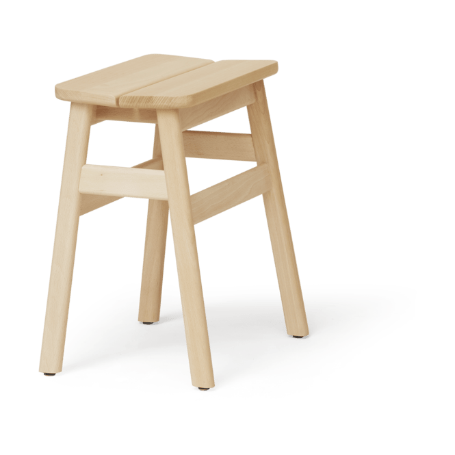 Angle Standard skammel 45 cm, Bøg Form & Refine