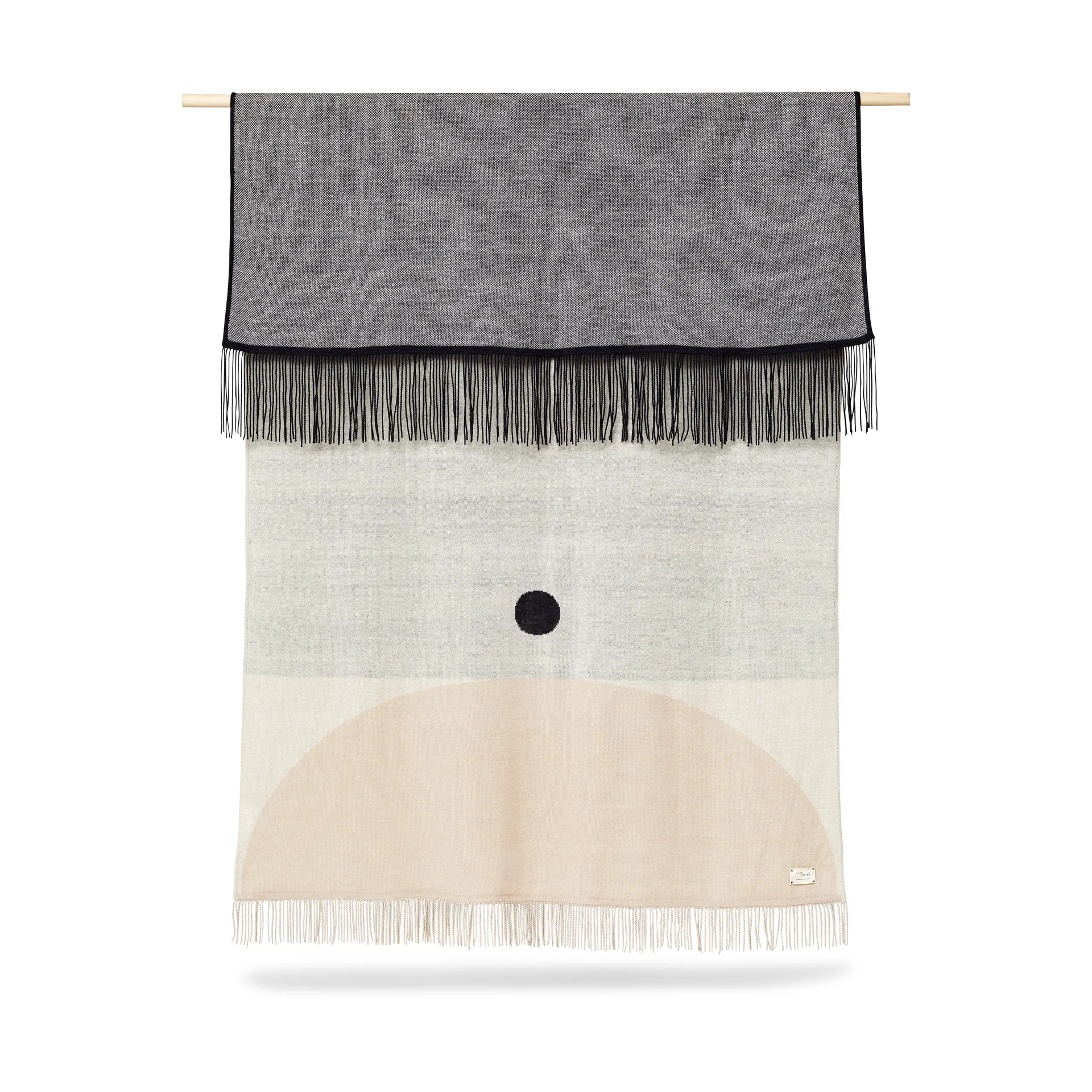 Aymara plaid 130x190 cm, Pattern cream Form & Refine