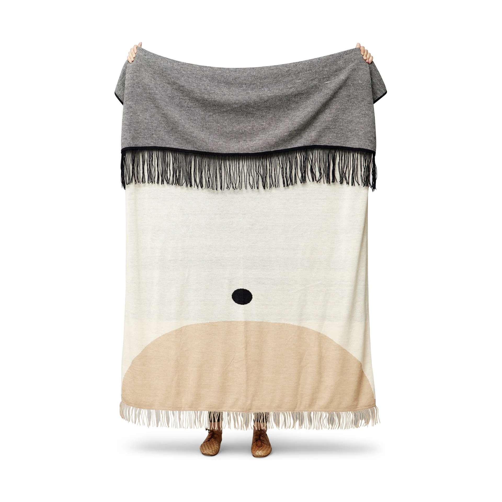 Aymara plaid 130x190 cm, Pattern cream Form & Refine