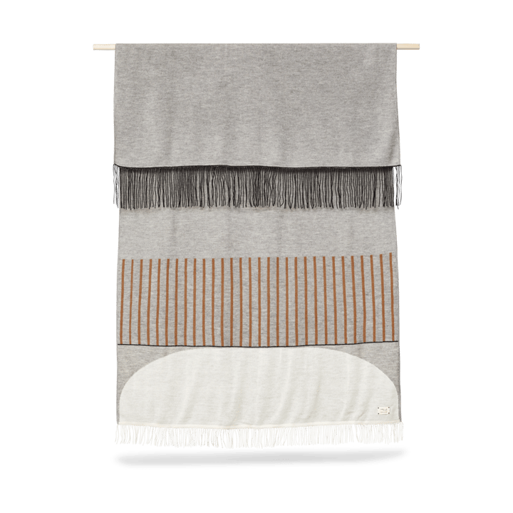 Aymara plaid 130x190 cm - Pattern grey - Form & Refine
