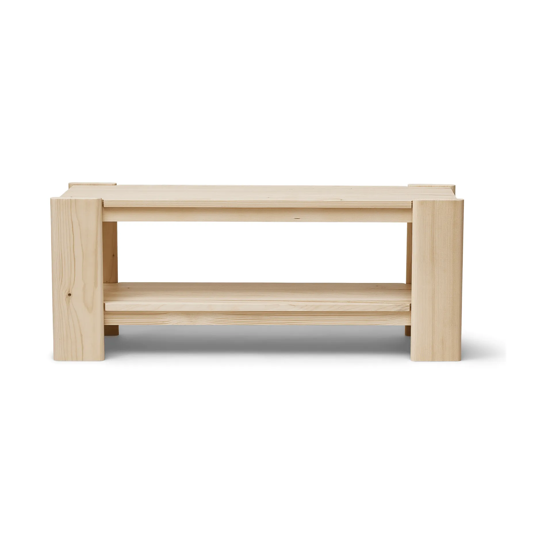 Beam bænk 112 cm, Fyrretræ Form & Refine