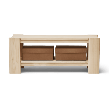 Beam bænk 112 cm - Fyrretræ - Form & Refine