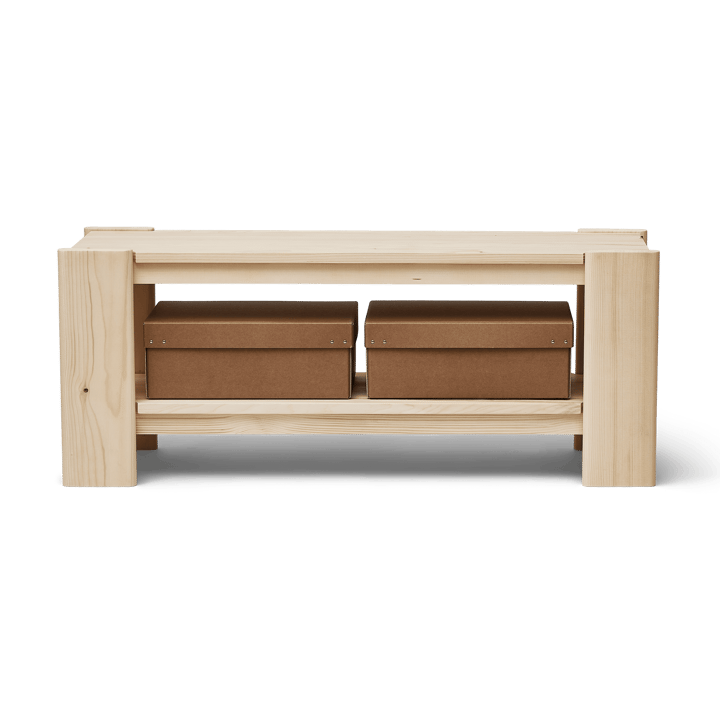Beam bænk 112 cm, Fyrretræ Form & Refine