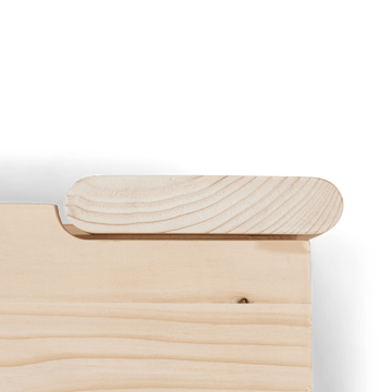 Beam bænk 112 cm - Fyrretræ - Form & Refine