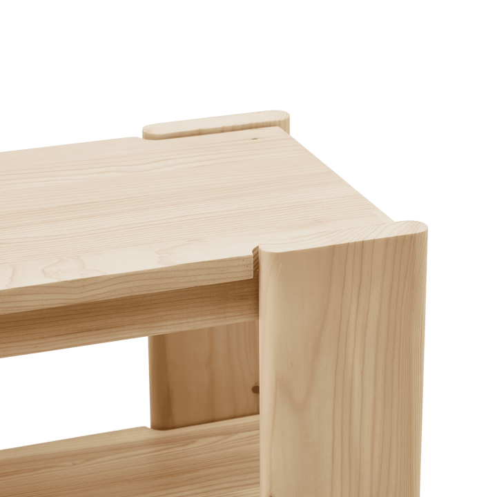 Beam bænk 112 cm, Fyrretræ Form & Refine