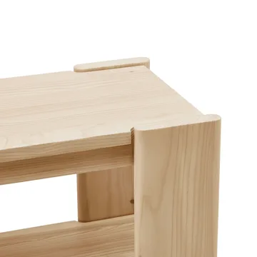 Beam bænk - Fyrretræ, 112 cm - Form & Refine