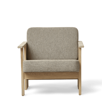 Block loungestol - Hvid eg-Hallingdal 65-0227 - Form & Refine