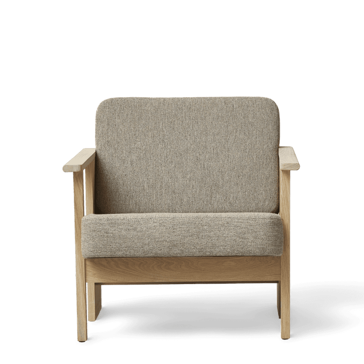 Block loungestol, Hvid eg-Hallingdal 65-0227 Form & Refine