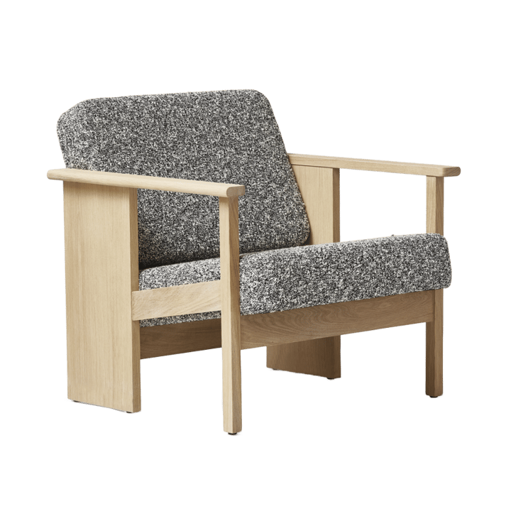 Block loungestol - Hvid eg-Zero 0004 - Form & Refine