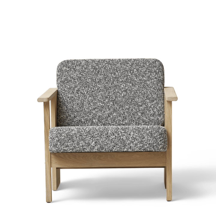 Block loungestol, Hvid eg-Zero 0004 Form & Refine