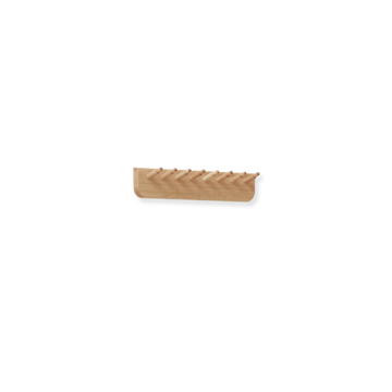 Echo knagerække 40 cm - Hvid eg - Form & Refine