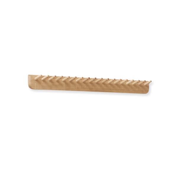 Echo knagerække 88 cm, Hvid eg Form & Refine