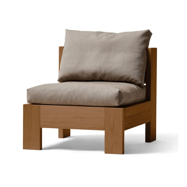 Icon loungestol - Technicolor 0370-deep brown fyrretræ - Form & Refine