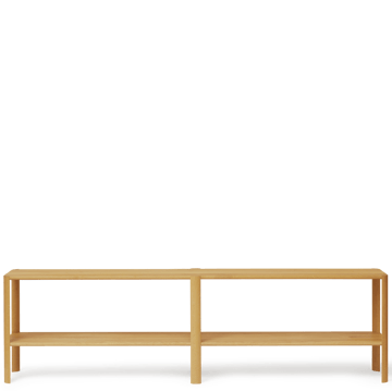 Leaf hylde 2 hylder 57x200 cm - Eg - Form & Refine