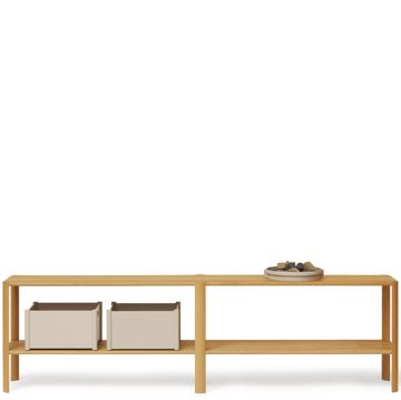 Leaf hylde 2 hylder 57x200 cm - Eg - Form & Refine