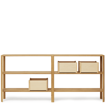 Leaf hylde 3 hylder 92x200 cm - Eg - Form & Refine