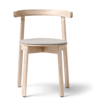 Lunar stol - Hvid eg-Hallingdal 65-0227 - Form & Refine