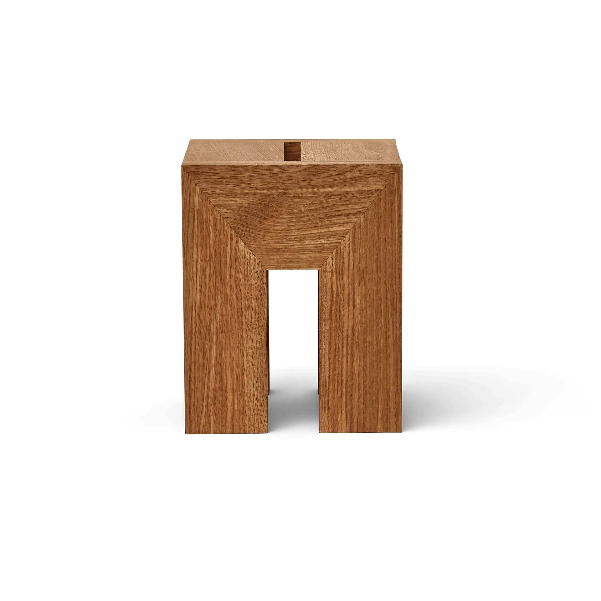 Monolith sidebord, Eg, 29x29x36 cm Form & Refine
