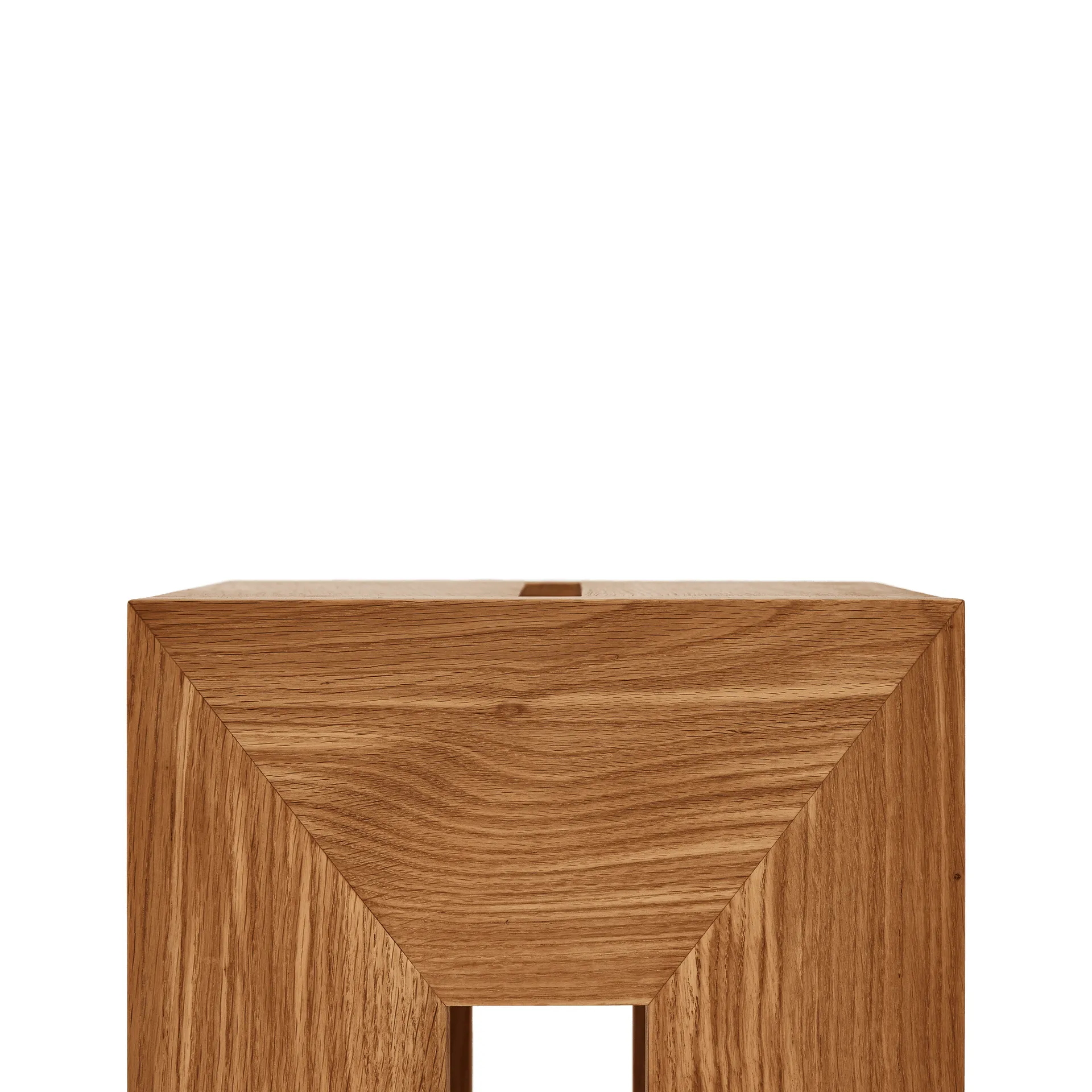 Monolith sidebord, Eg, 29x29x36 cm Form & Refine