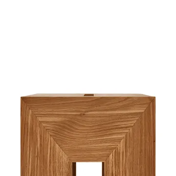 Monolith sidebord - Eg, 29x29x36 cm - Form & Refine