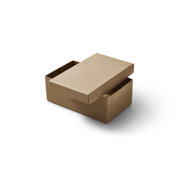 Ordinary opbevaringsæske 2 pk - Brown - Form & Refine