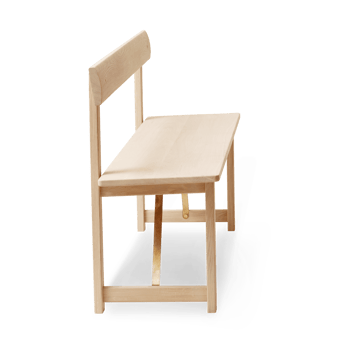 Position bænk 155 cm - Eg-messing - Form & Refine