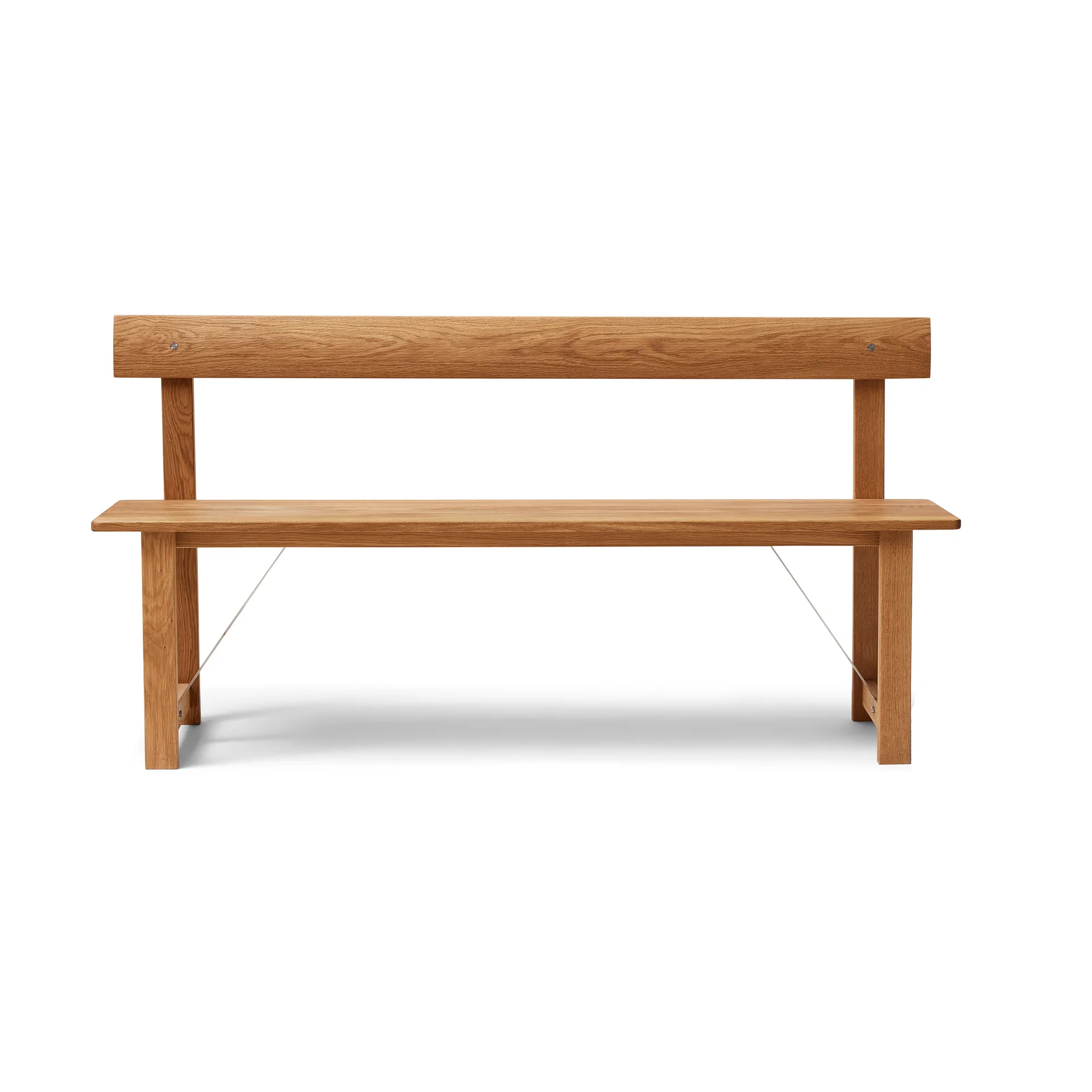 Position bænk 155 cm, Eg-stål Form & Refine
