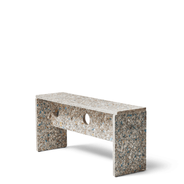 Remake bænk 95 cm - Grey - Form & Refine