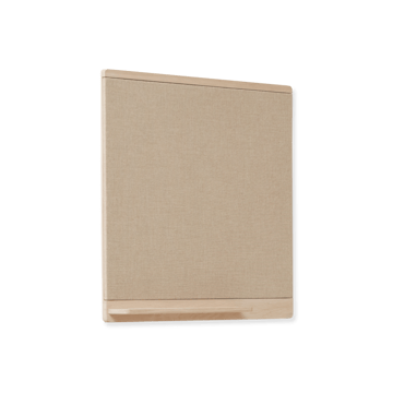 Rim opslagstavle 75x75 cm - Hvid eg - Form & Refine