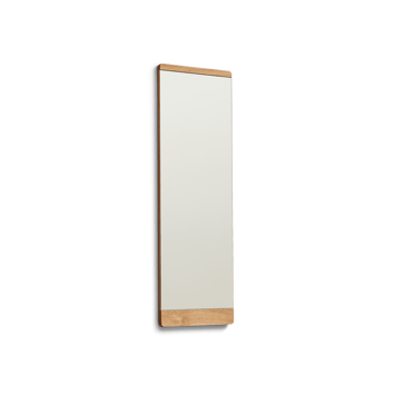 Rim vægspejl 35x110 cm - Eg - Form & Refine