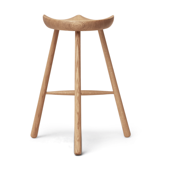 Shoemaker Chair stol No. 68, Hvidolieret eg Form & Refine