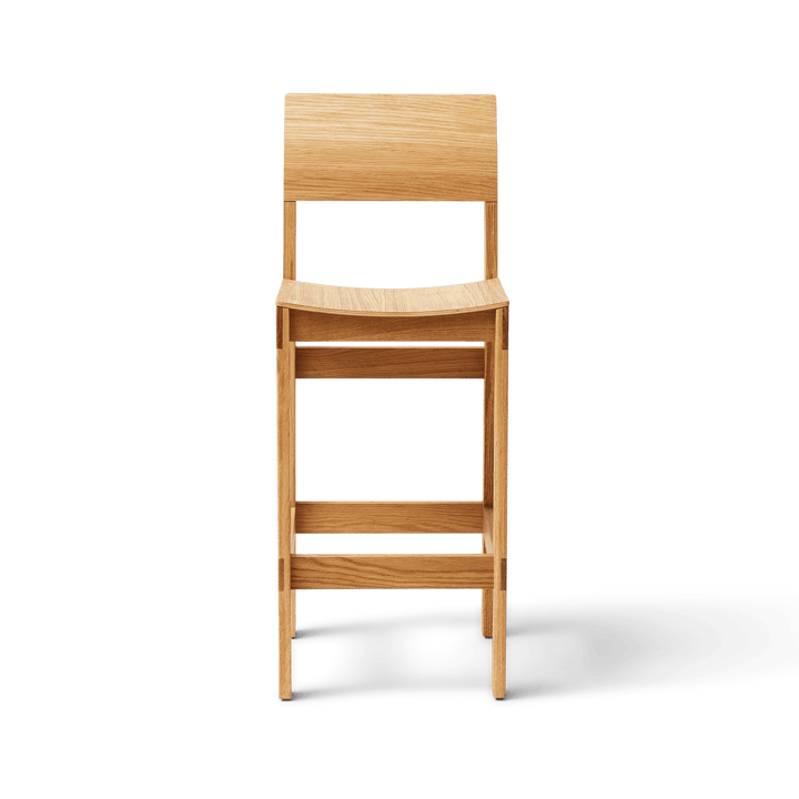 Sonder barstol 65 cm, Eg Form & Refine