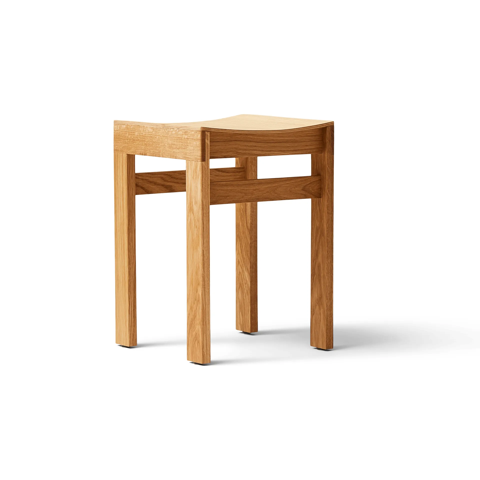Sonder skammel 47,5 cm, Eg Form & Refine