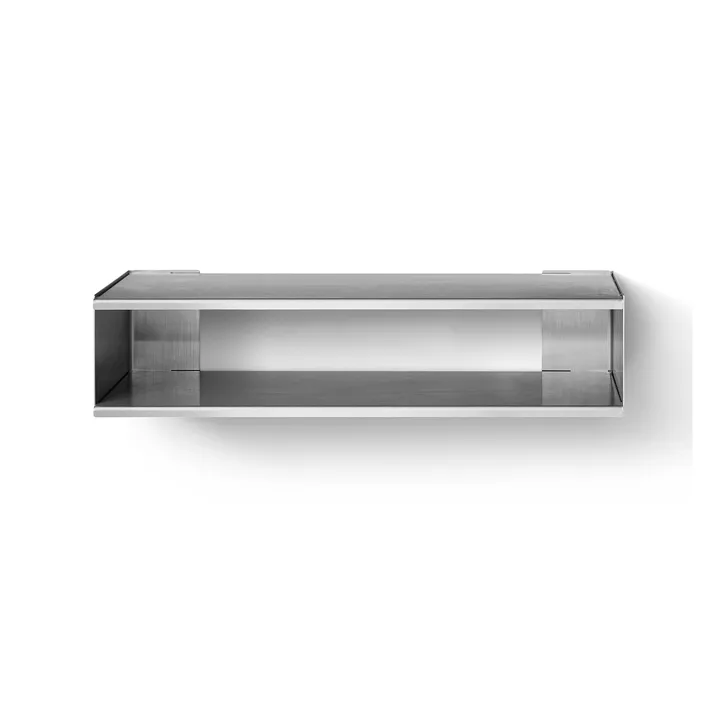 Taper skohylde - Rustfrit stål, 18x75 cm - Form & Refine