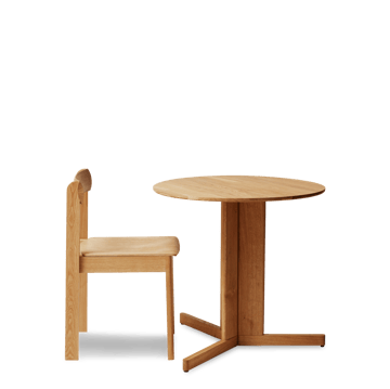 Trefoil spisebord Ø75 cm - Eg - Form & Refine