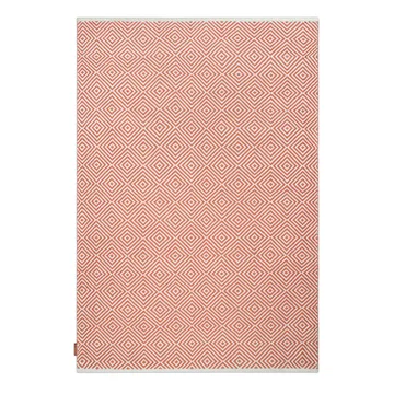 Diamond tæppe 140x200 cm - Burnt orange - Formgatan