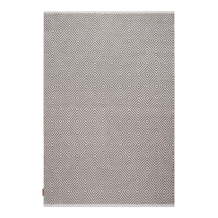 Diamond tæppe 140x200 cm - Grey - Formgatan