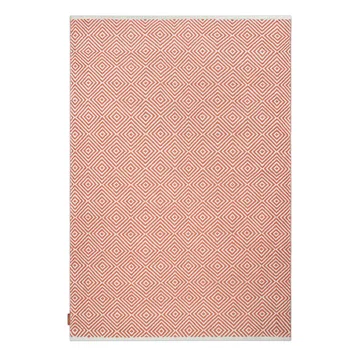 Diamond tæppe 170x230 cm - Burnt orange - Formgatan