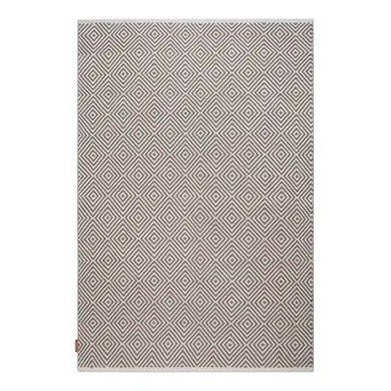 Diamond tæppe 170x230 cm - Grey - Formgatan
