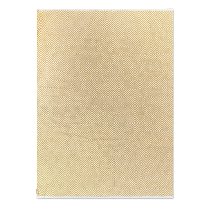 Diamond tæppe 170x230 cm - Yellow - Formgatan
